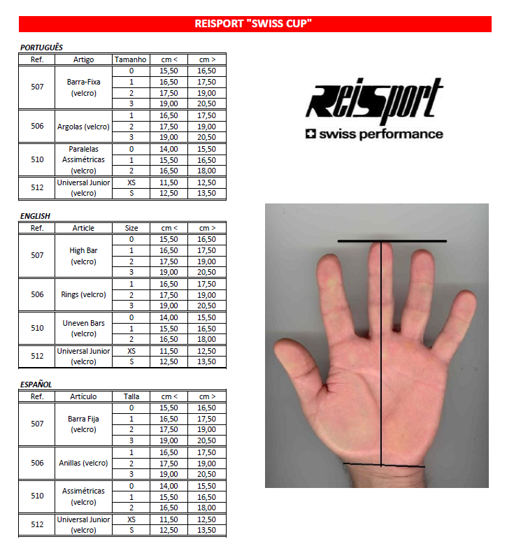 REISPORT SUPER CUP (Paralelas Assimétricas)