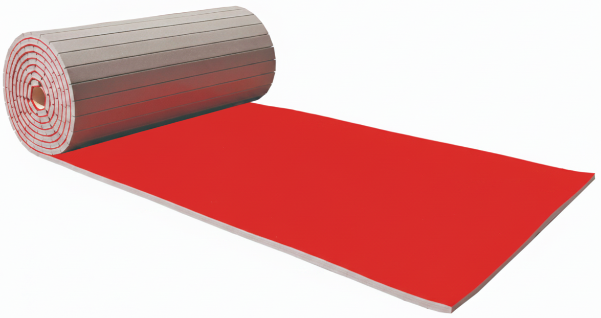 Rollo Practicable Rojo GYMNOS 14 m