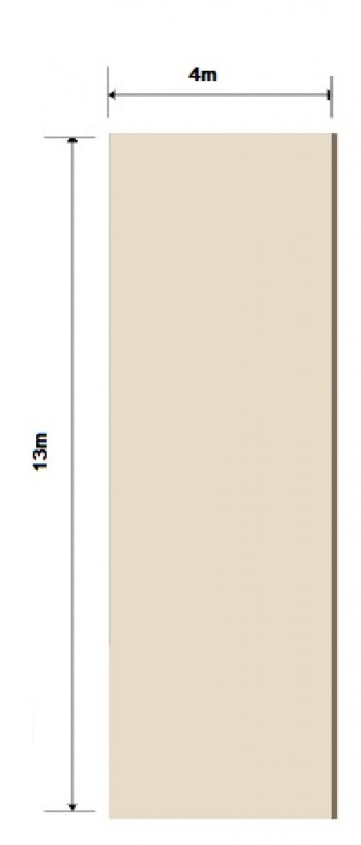 Alcatifa 13x4m Individual